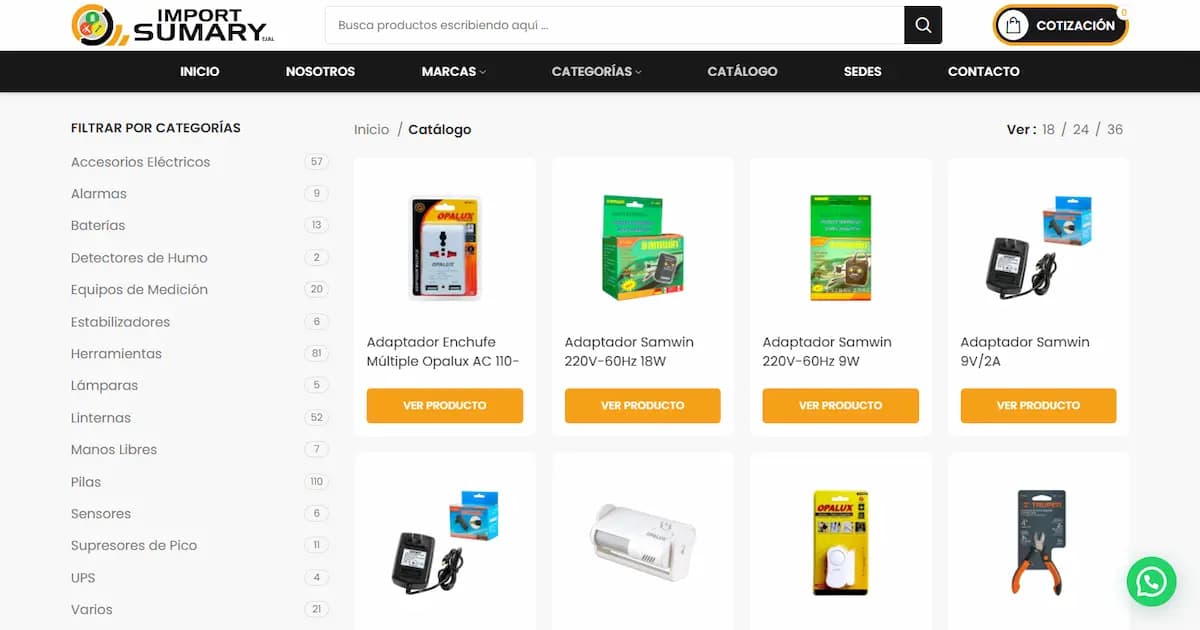 Import Sumary - E-commerce